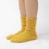 SHESAY Fluffy Mohair Ribbed Knit Socks