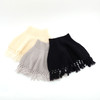 SHESAY Round Poncho with Fringe