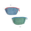 SHESAY Gingham Check Pouch