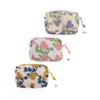 SHESAY Quilted Pouch Flower
