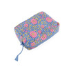 SHESAY Quilted Pouch Bain Flower