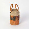 SHESAY Abaca Striped Mini Bag