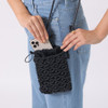 SHESAY Woven Macrame Shoulder Bag