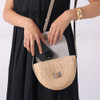 SHESAY Raffia Shoulder Bag