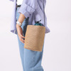 SHESAY Paper Blade Compact Cylinder Bag 