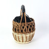 SHESAY Round Basket Bag