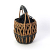 SHESAY Round Basket Bag