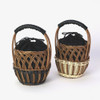 SHESAY Round Basket Bag