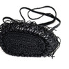 SHESAY Macrame Bag with Flowing Fringe