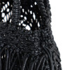 SHESAY Macrame Bag with Flowing Fringe