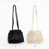 SHESAY Macrame Bag with Flowing Fringe