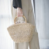 SHESAY Maize Bamboo Handle Bag
