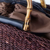 SHESAY Maize Bamboo Handle Bag