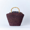 SHESAY Maize Bamboo Handle Bag
