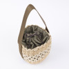 SHESAY Round Maize Openwork Bag