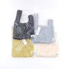 SHESAY Ribbon Yarn Cross Handle Bag
