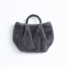 SHESAY Fur Tote Bag