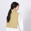 SHESAY Aran Pattern Turtleneck Cape