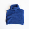 SHESAY Crown Knit Turtleneck Cape