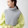 SHESAY Crown Knit Turtleneck Cape