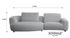 Hommage Recliner Sofa - VE 6007