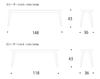 Ingenfinity Feisa Bench  (IGFB-1180/IGFB-1480/360W)