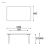 BRIDGE COFFEE TABLE
