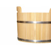 Sawara Double-Handle Foot Bath Pail (Unpainted)