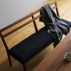 Plain Bench with Backrest