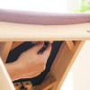 SHIRAKAWA Rapt Chair with Upholstered Seat