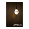 LAMPADA Morocco Glass Pendant Light XMR12 