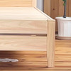 KAIBARA Bisyuu Hinoki Bed - Charcoal