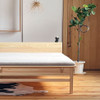 KAIBARA Nini Hinoki Bed - Charcoal