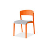 TAKUMI KOHGEI Tapered Chair with fabric seat