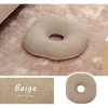 IKEHIKO Organic Cotton Clara Perforated Round Cushion 