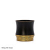 KISEN Guinomi Sake Cup BAMBOO SHORT Kurourushi