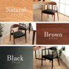 IKEHIKO Clista Walnut 5-piece dining set 180cm