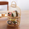 YOUBI Bamboo afternoon tea basket