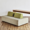 Meuble Island Sofa-Beige/Green