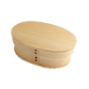 WAKACHO Magewappa Bento Box Single Tier Small Natural