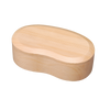 WAKACHO Magewappa Hollowed bean-shaped one-tier bento box NA