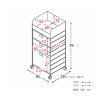 MIYATAKE Laundry Box Diario 3 Tier