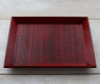 WAKACHO Wooden Multi Tray Red