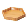 YOUBI Fine lattice hexagonal set tray