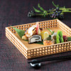 YOUBI Fine lattice square tray