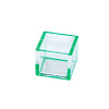 YOUBI Clear masu sake cup (green)