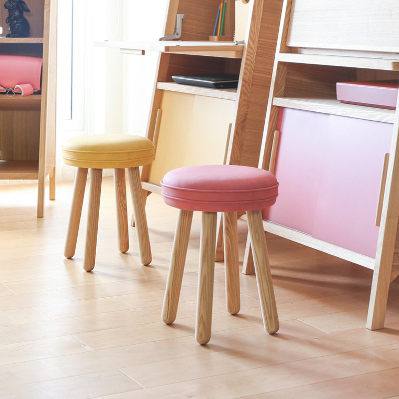 巨大マカロン型オブジェ　椅子　スツール　　公共施設展示使用品　キズ等あり Macaron Stool