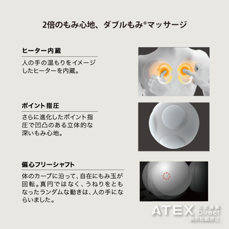 Lourdes Premium Massage Cushion Double Pro AX-HCL338