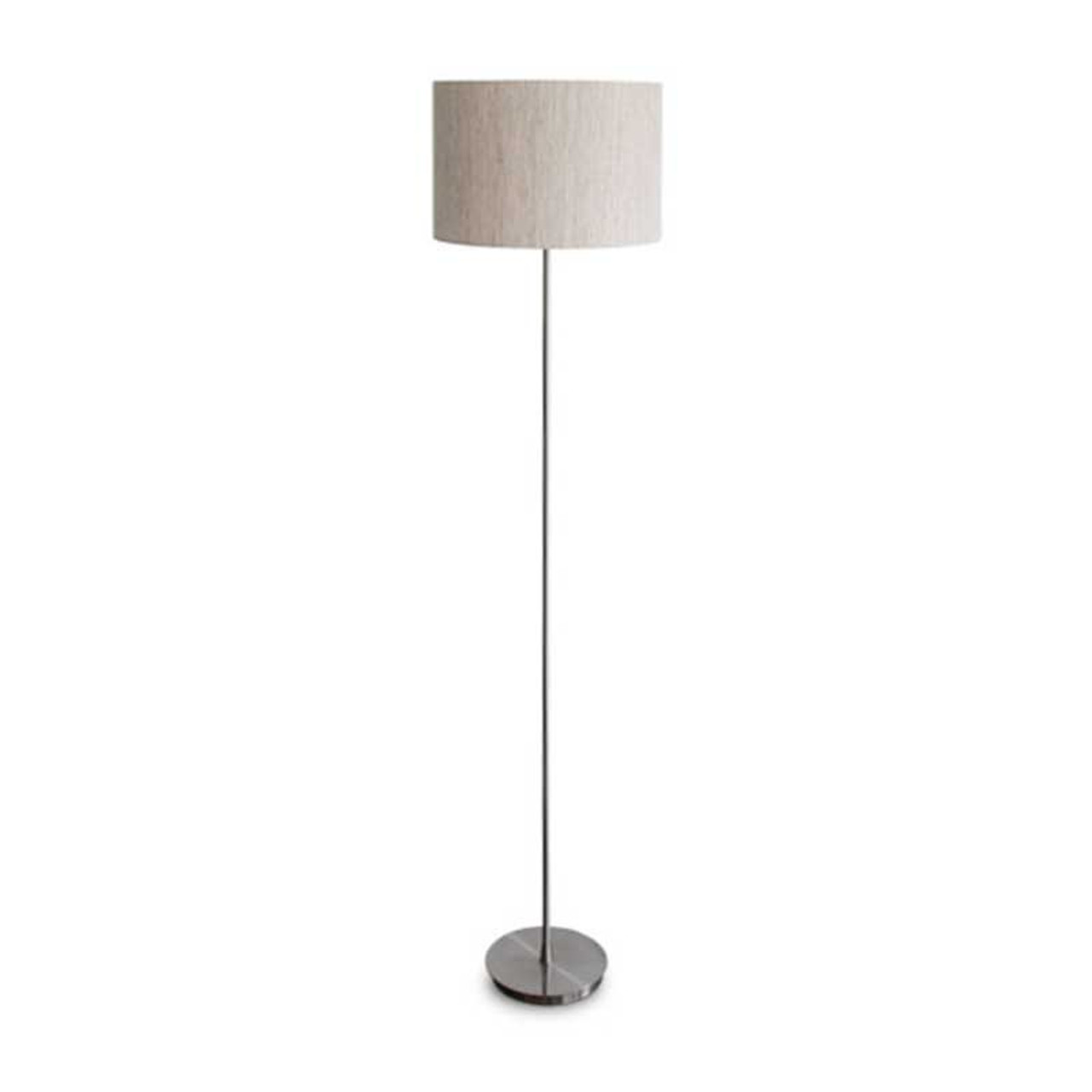 grey floor lamp next