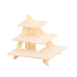 YOUBI Mini Rack Corner Square Stand (Unpainted)